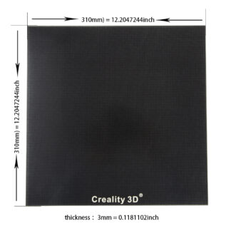 Creality 3D CR-10S Glass Plate with Special Chemical Coating 310 x 310 mm