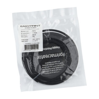 EasyPrint PETG Sample - 1.75mm - 50 g - Solid Black