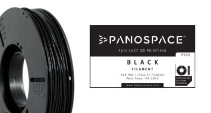 Panospace Filament - 1.75mm - PLA - Black