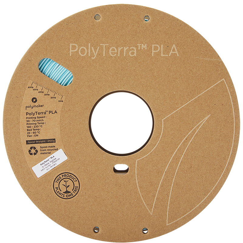 Polymaker Polyterra PLA - 1.75mm - 1Kg - Ice