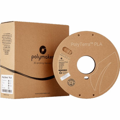 Polymaker Polyterra PLA - 1.75mm - 1Kg - Wood Brown - Bilde 2