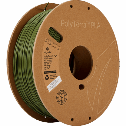 Polymaker Polyterra PLA - 1.75mm - 1Kg - Army Dark Green