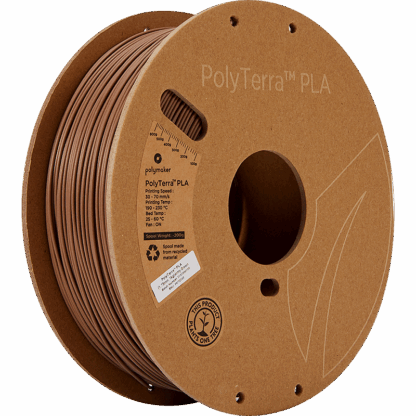 Polymaker Polyterra PLA - 1.75mm - 1Kg - Army Brown