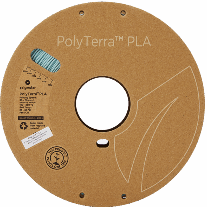 Polymaker Polyterra PLA - 1.75mm - 1Kg - Marble Slate Grey - Bilde 4