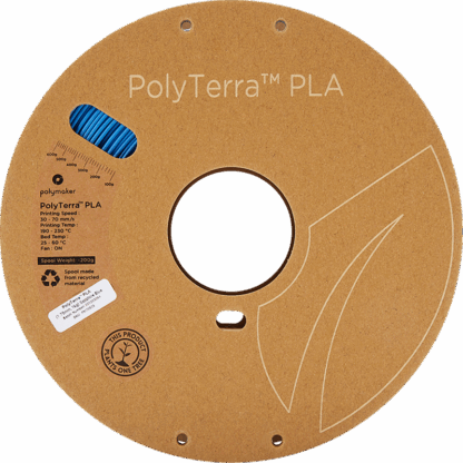 Polymaker Polyterra PLA - 1.75mm - 1Kg - Sapphire Blue - Bilde 3