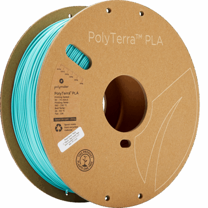 Polymaker Polyterra PLA - 1.75mm - 1Kg - Arctic Teal