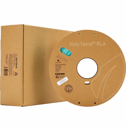 Polymaker Polyterra PLA - 1.75mm - 1Kg - Arctic Teal - Bilde 4