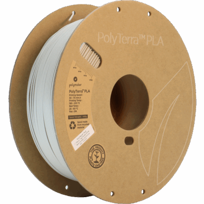 Polymaker Polyterra PLA - 1.75mm - 1Kg - Muted White