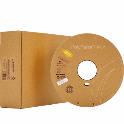 Polymaker Polyterra PLA - 1.75mm - 1Kg - Savannah Yellow - Bilde 4