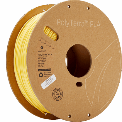 Polymaker Polyterra PLA - 1.75mm - 1Kg - Banana