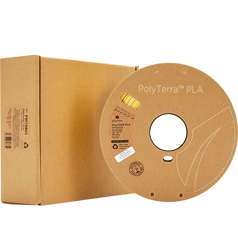 Polymaker Polyterra PLA - 1.75mm - 1Kg - Banana