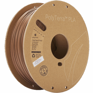 Polymaker Polyterra PLA - 1.75mm - 1Kg -  Earth Brown