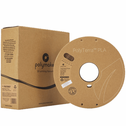 Polymaker Polyterra PLA - 1.75mm - 1Kg -  Earth Brown - Bilde 3