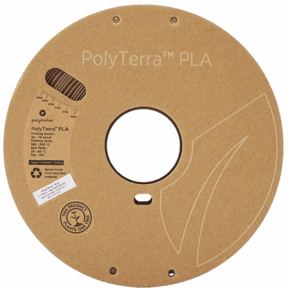 Polymaker Polyterra PLA - 1.75mm - 1Kg -  Earth Brown - Bilde 2