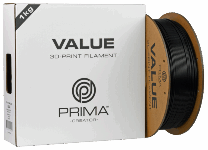 PrimaValue PLA+ - Sort - 1 kg - Bilde 2