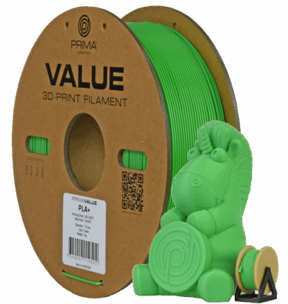 PrimaValue PLA+ - Grønn - 1 kg