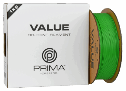 PrimaValue PLA+ - Grønn - 1 kg - Bilde 3