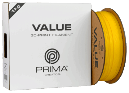 PrimaValue PLA+ - Gul - 1 kg - Bilde 2