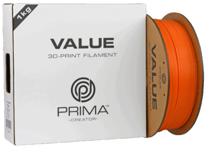 PrimaValue PLA+ - Orange - 1 kg - Bilde 2