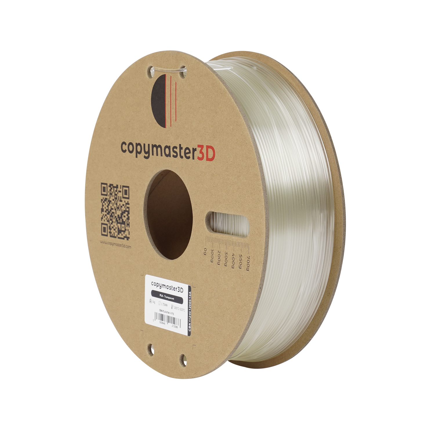 Copymaster3D PLA - Transparent- 1 kg