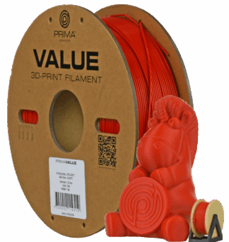 PrimaValue ABS - 1.75mm – 1 kg – Rød