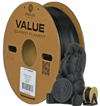 PrimaValue ABS - 1.75mm – 1 kg – Sort