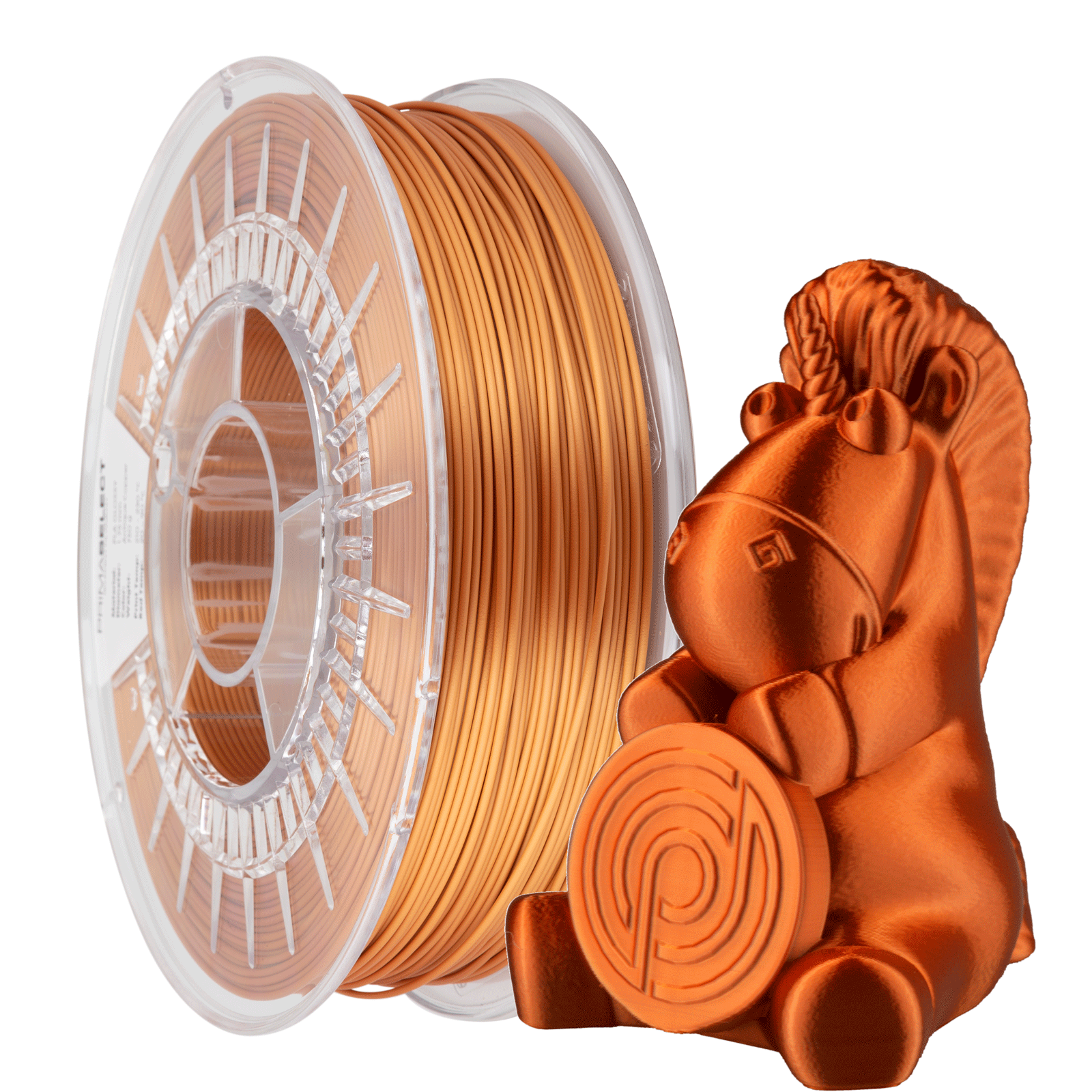 PrimaSelect PLA Glossy - 1.75mm - 750 g - Antique Copper